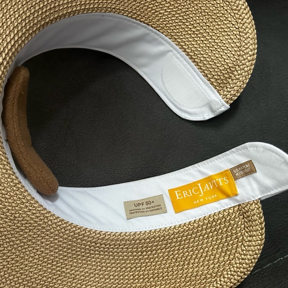 Eric Javits Squishee Halo Sun Visor- peanut/white - Picture 16 of 16